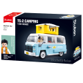 Set de construcție „Bus camping”, scara 1:35, 265 elem. Set de construcție „Bus camping”, scara 1:35, 265 elem.