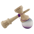 «Kendama Super Sticky X Original», rulment metalic, ața 62/65 cm, King size 7.5 x 6 x 18 cm, gradient gri-mov «Kendama Super Sticky X Original», rulment metalic, ața 62/65 cm, King size 7.5 x 6 x 18 cm, gradient gri-mov