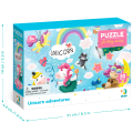 Puzzle „Aventura unicornilor”, seria Fantasy, 30 elem. Puzzle „Aventura unicornilor”, seria Fantasy, 30 elem.