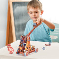 STEM Series 3D puzzle „Catapulta” — studiem traiectoria zborului, 93 elem. STEM Series 3D puzzle „Catapulta” — studiem traiectoria zborului, 93 elem.