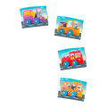 Joc magnetic „Călătorie cu mașina”, 8 elem. Joc magnetic „Călătorie cu mașina”, 8 elem.