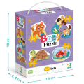 Puzzle 4 în 1 „Animale de casă”, 13 elem. Puzzle 4 în 1 „Animale de casă”, 13 elem.