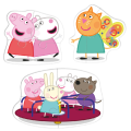 Puzzle 3 în 1 „Prietenii Peppa Pig” Puzzle 3 în 1 „Prietenii Peppa Pig”
