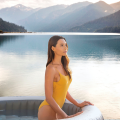 INTEX Jacuzzi SPA gonflabil „Greywood Deluxe” 196х71 cm, 795L, 4 persoane INTEX Jacuzzi SPA gonflabil „Greywood Deluxe” 196х71 cm, 795L, 4 persoane