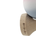 «Kendama Super Sticky X Original», Металлический Подшипник, веревка 62/65 см, King size 7.5 x 6 x 18 см, розово-бело-серый градиент