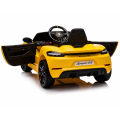 Машина Porsche 718 Spyder RS, Аккумулятор 12V/7Ah, 2 мотора 25W, EVA колеса, кожаное сидение