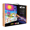 Объемная 3D картина из воздушного пластилина Air Clay 30×40 см — Парк Гуэля, Барселона