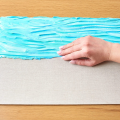Tablou 3D cu plastilină aerată Air Clay 30×40 сm – Câmpuri de flori din Olanda