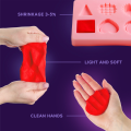 Plastilină aerată roșie Air Clay OKTO Colours, 10 buc. × 6 g, mărimea S Plastilină aerată roșie Air Clay OKTO Colours, 10 buc. × 6 g, mărimea S