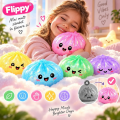Jucărie antistres Squishy „Dumpling” Flippy Sugar Edition, 16×16 cm Jucărie antistres Squishy „Dumpling” Flippy Sugar Edition, 16×16 cm