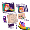 Pictură pe numere 3D cu plastilină aerată Air Clay 29×29 сm – Vulpea Pictură pe numere 3D cu plastilină aerată Air Clay 29×29 сm – Vulpea