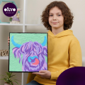 Tablou 3D pe numere din plastilină aerată Air Clay 29×29 cm – Vacă Irlandeză Tablou 3D pe numere din plastilină aerată Air Clay 29×29 cm – Vacă Irlandeză