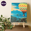 3D Pictură pe numere cu plastilină aerată Air Clay 30×40 сm – Zbor cu balonul cu aer cald 3D Pictură pe numere cu plastilină aerată Air Clay 30×40 сm – Zbor cu balonul cu aer cald