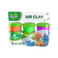 Воздушный пластилин Air clay в баночках, 9 цветов x 24 г, 2 модели Воздушный пластилин Air clay в баночках, 9 цветов x 24 г, 2 модели