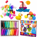 Plastilină aerată Air Clay, 20 culori x 6 g. Plastilină aerată Air Clay, 20 culori x 6 g.