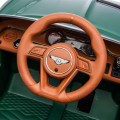 Mașinuță Bentley Bacalar, Baterie 12V7AH, 2 motoare de 35W, roti EVA, scaune din piele