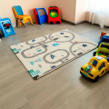 Covoras educativ cu 2 fete din spumă (trafic rutier), 180 x 120 x 1 cm Covoras educativ cu 2 fete din spumă (trafic rutier), 180 x 120 x 1 cm