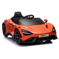 Машина McLaren 765LT, Аккумулятор 12V7AH, 4 мотора 35W, EVA колеса, кожаные сидения