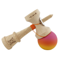 «Kendama Super Sticky X Original», Металлический Подшипник, веревка 62/65 см, King size 7.5 x 6 x 18 см, розово-оранжево-желтый градиент «Kendama Super Sticky X Original», Металлический Подшипник, веревка 62/65 см, King size 7.5 x 6 x 18 см, розово-оранжево-желтый градиент