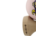 «Kendama Super Sticky X Original», rulment metalic, ața 62/65 cm, King size 7.5 x 6 x 18 cm, „Maimuță”, roz «Kendama Super Sticky X Original», rulment metalic, ața 62/65 cm, King size 7.5 x 6 x 18 cm, „Maimuță”, roz