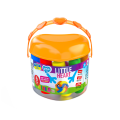 Set de aluat pentru modelare Play dough în găletușă, 6 culori x 15 g, 4 modele. Set de aluat pentru modelare Play dough în găletușă, 6 culori x 15 g, 4 modele.