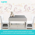 Setul 2 scaune și măsuță „U-Grow” Setul 2 scaune și măsuță „U-Grow”