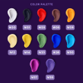 Воздушный шоколадный пластилин Air Clay OKTO Colours, 10 шт. х 6 г, размер S
