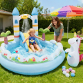INTEX Надувной игровой центр «Замок Единорога», 196x178x127 см, 234 л, до 54 кг, 2+ INTEX Надувной игровой центр «Замок Единорога», 196x178x127 см, 234 л, до 54 кг, 2+