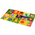 Set creativ „Dinozauri” cu carte de colorat, stickere și creioane cerate Set creativ „Dinozauri” cu carte de colorat, stickere și creioane cerate