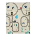 Covoras educativ cu 2 fete din spumă (trafic rutier), 180 x 120 x 1 cm Covoras educativ cu 2 fete din spumă (trafic rutier), 180 x 120 x 1 cm