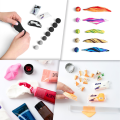 Plastilină aerată albă Air Clay OKTO Colours, 30 buc. × 6 g, mărimea L Plastilină aerată albă Air Clay OKTO Colours, 30 buc. × 6 g, mărimea L