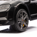 Машина Porsche Taycan, Аккумулятор 12V10Ah, 2 мотора 90W, EVA колеса, кожаные сидения