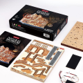 Puzzle 3D „Gară feroviară” cu iluminare LED, 255 elem. Puzzle 3D „Gară feroviară” cu iluminare LED, 255 elem.