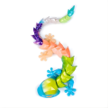 Figurină gecko în ou de cristal, 6 modele Figurină gecko în ou de cristal, 6 modele