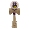 «Kendama Super Sticky X Original», rulment metalic, ața 62/65 cm, King size 7.5 x 6 x 18 cm, „Maimuță”, roz «Kendama Super Sticky X Original», rulment metalic, ața 62/65 cm, King size 7.5 x 6 x 18 cm, „Maimuță”, roz