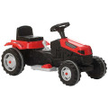 Tractor ACTIVE 6V, roșu