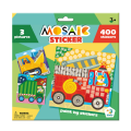 Mozaic cu abțibilduri „Transport”, 400 elem. Mozaic cu abțibilduri „Transport”, 400 elem.