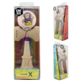 «Kendama Super Sticky X Original», rulment metalic, ața 62/65 cm, King size 7.5 x 6 x 18 cm, „Maimuță”, roz «Kendama Super Sticky X Original», rulment metalic, ața 62/65 cm, King size 7.5 x 6 x 18 cm, „Maimuță”, roz