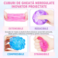Cubul antistres „Needoh: Magic Bubble Cube”, 5×5×5 cm, albastru Cubul antistres „Needoh: Magic Bubble Cube”, 5×5×5 cm, albastru