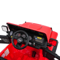 Mașinuță Jeep Wrangler Rubicon 392, Baterie 12V10AH, 4 motoare de 35W, roti EVA, scaune din piele Mașinuță Jeep Wrangler Rubicon 392, Baterie 12V10AH, 4 motoare de 35W, roti EVA, scaune din piele