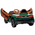 Mașinuță Bentley Bacalar, Baterie 12V7AH, 2 motoare de 35W, roti EVA, scaune din piele