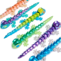 Figurină gecko în ou de cristal, 6 modele Figurină gecko în ou de cristal, 6 modele