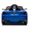 Машина BMW i4, Аккумулятор 12V7AH, 4 мотора 25-35W, EVA колеса, кожаные сидения