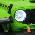 Mașinuță Jeep Wrangler Rubicon 392, Baterie 12V10AH, 4 motoare de 35W, roti EVA, scaune din piele Mașinuță Jeep Wrangler Rubicon 392, Baterie 12V10AH, 4 motoare de 35W, roti EVA, scaune din piele