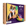 Tablou 3D pe numere din plastilină aerată Air Clay 29×29 cm – Pisica Poznașă Tablou 3D pe numere din plastilină aerată Air Clay 29×29 cm – Pisica Poznașă