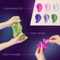 DIY Набор для творчества из воздушного пластилина Air Clay «Цветы»