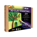 Объемная 3D картина из воздушного пластилина Air Clay 30×30 см — Апельсиновая сиеста Объемная 3D картина из воздушного пластилина Air Clay 30×30 см — Апельсиновая сиеста
