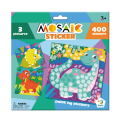 Mozaic cu abțibilduri „Dinozauri”, 400 elem.