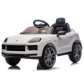 Машина Porsche Cayenne, Аккумулятор 12V7Ah, 2 мотора 25W, EVA колеса, кожаные сидения Машина Porsche Cayenne, Аккумулятор 12V7Ah, 2 мотора 25W, EVA колеса, кожаные сидения