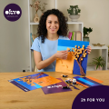 Tablou 3D cu plastilină aerată Air Clay 30×30 сm – După-amiază Aurie Tablou 3D cu plastilină aerată Air Clay 30×30 сm – După-amiază Aurie